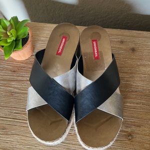 NWOB Unionbay Queen Espadrille Platform Sandals